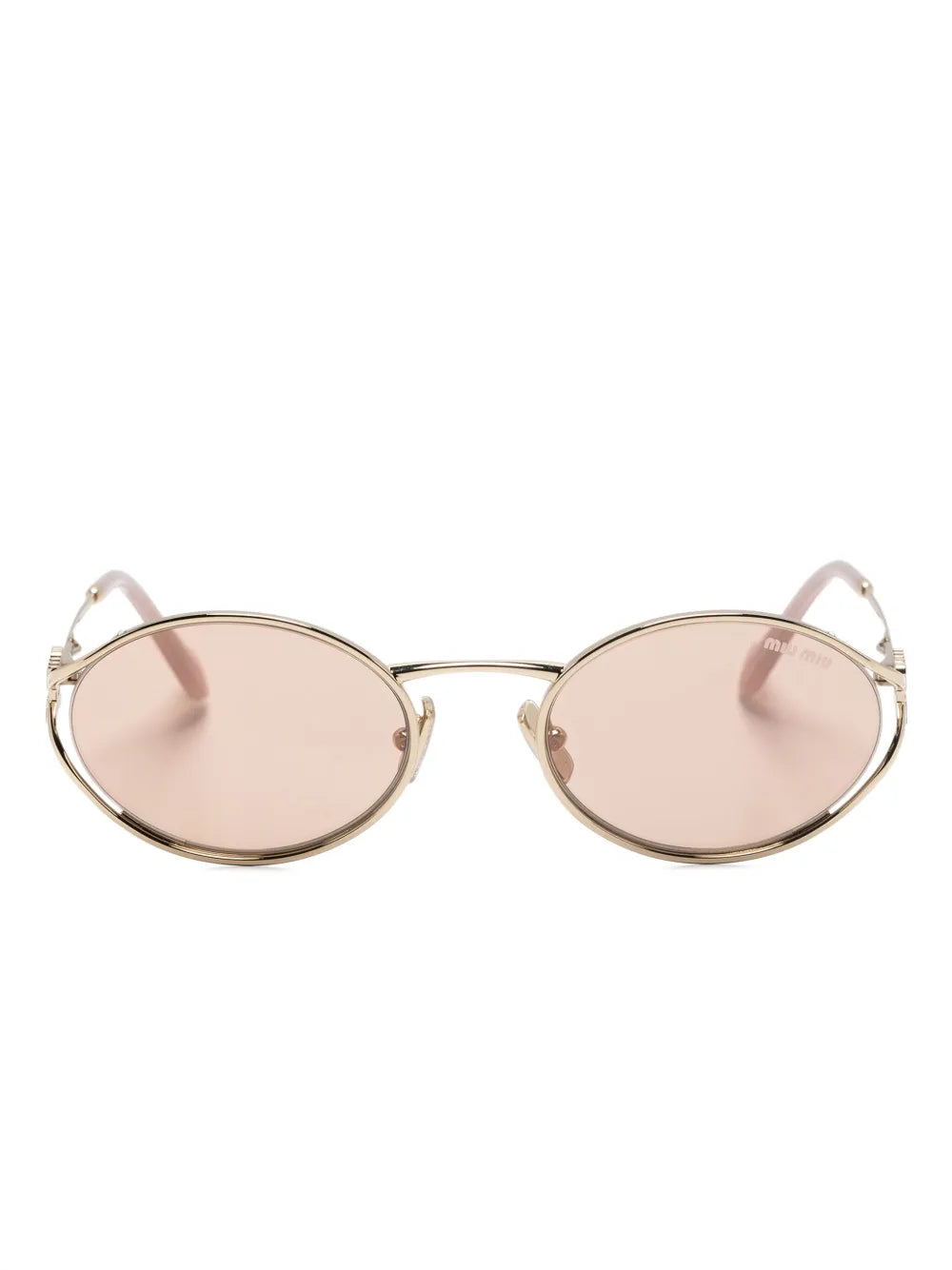 Miu Miu Eyewear Miu Miu logo sunglasses