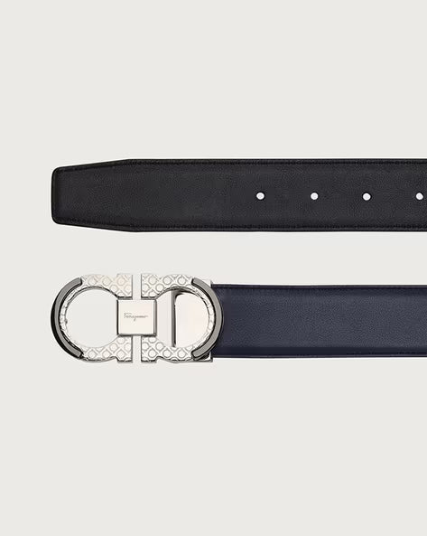 FERRAGAMO Reversible Gancini Belt