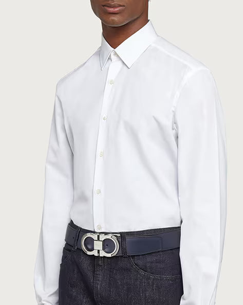FERRAGAMO Reversible Gancini Belt