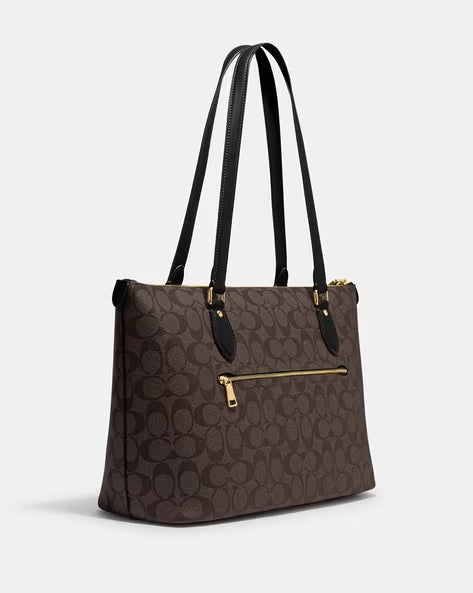 COACH Gallery Medium Tote Bag In Signature Canvas