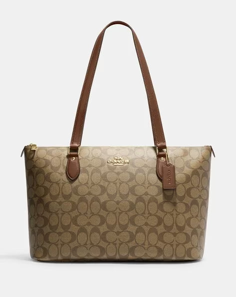 COACH Gallery Medium Tote Bag In Signature Canvas