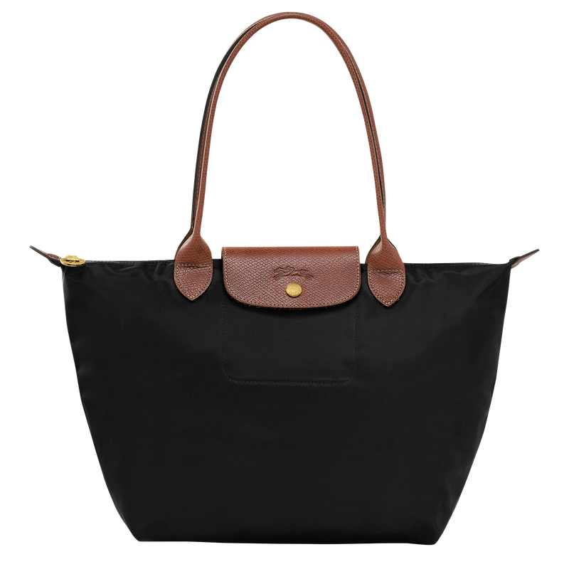 Le Pliage Original M Tote bag Brick - Recycled canvas