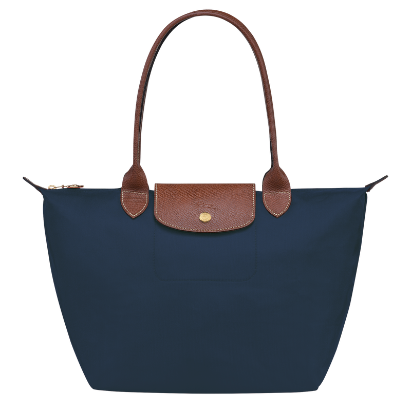 Le Pliage Original M Tote bag Brick - Recycled canvas