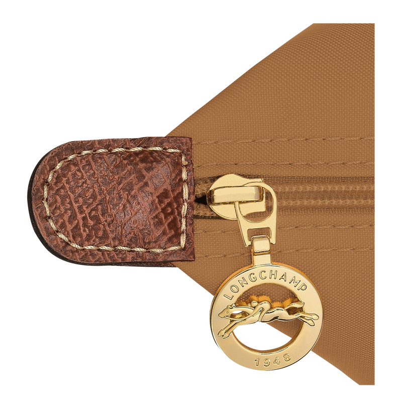Le Pliage Original M Tote bag Brick - Recycled canvas