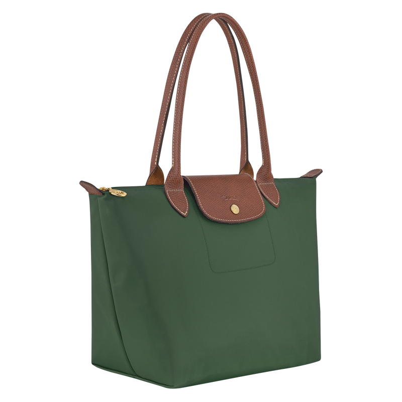 Le Pliage Original M Tote bag Brick - Recycled canvas