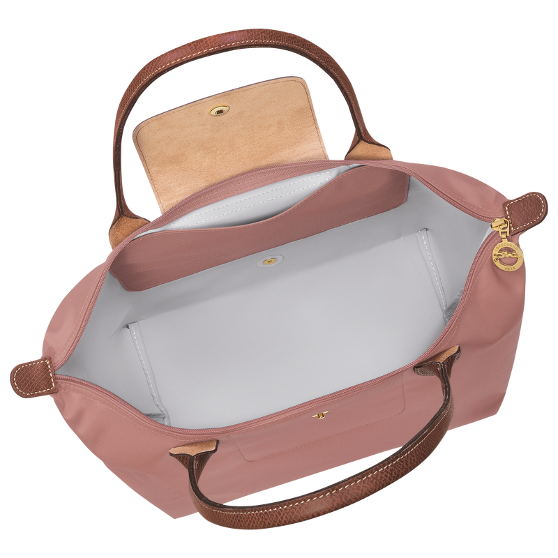Le Pliage Original M Tote bag Brick - Recycled canvas