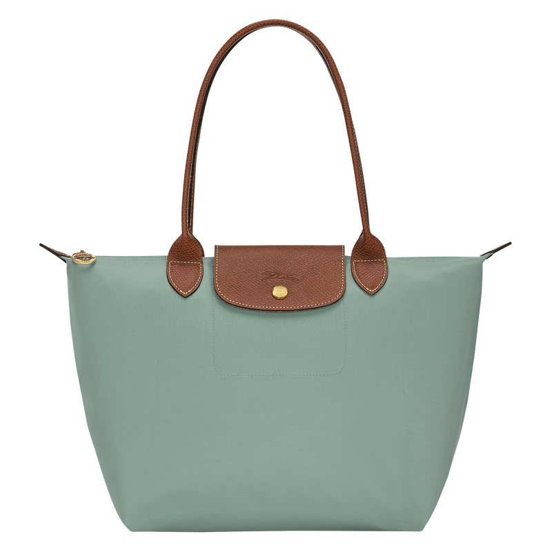 Le Pliage Original M Tote bag Brick - Recycled canvas