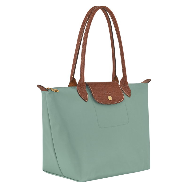 Le Pliage Original M Tote bag Brick - Recycled canvas