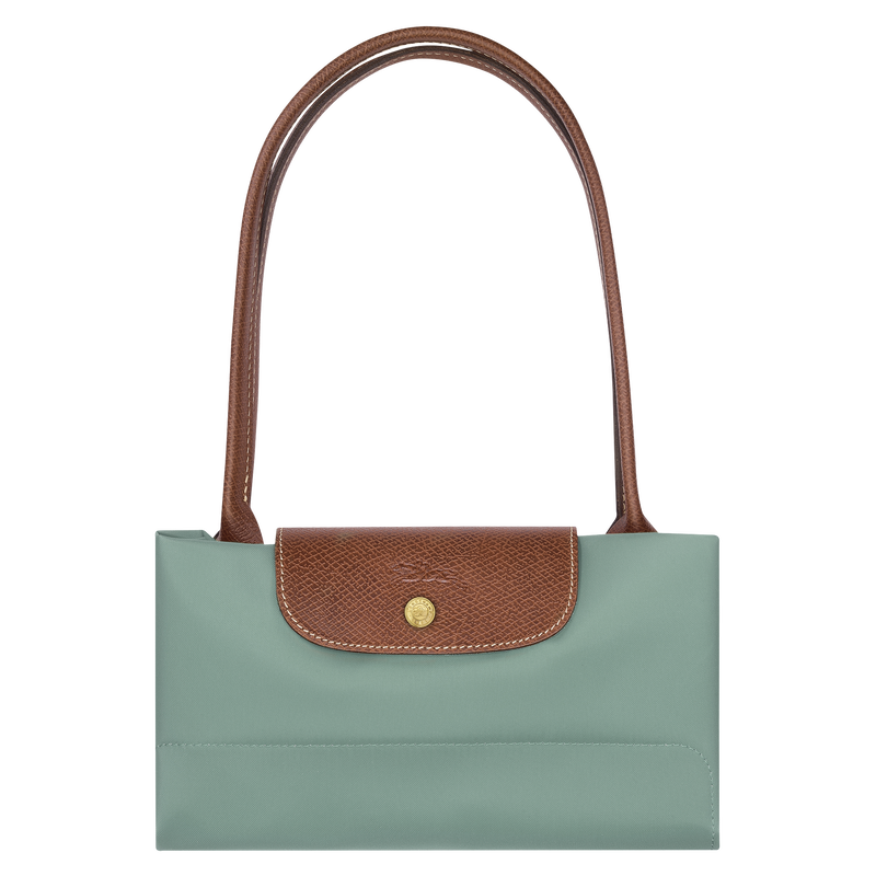 Le Pliage Original M Tote bag Brick - Recycled canvas