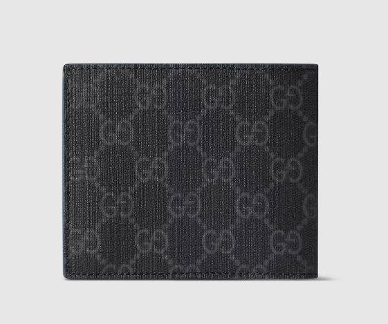 Colorful interior GG bi-fold wallet