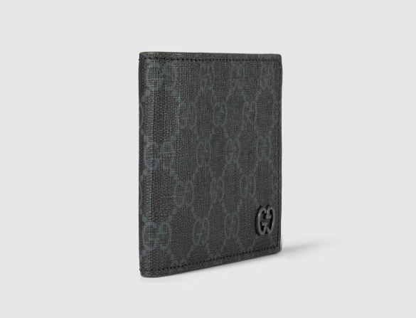 Colorful interior GG bi-fold wallet