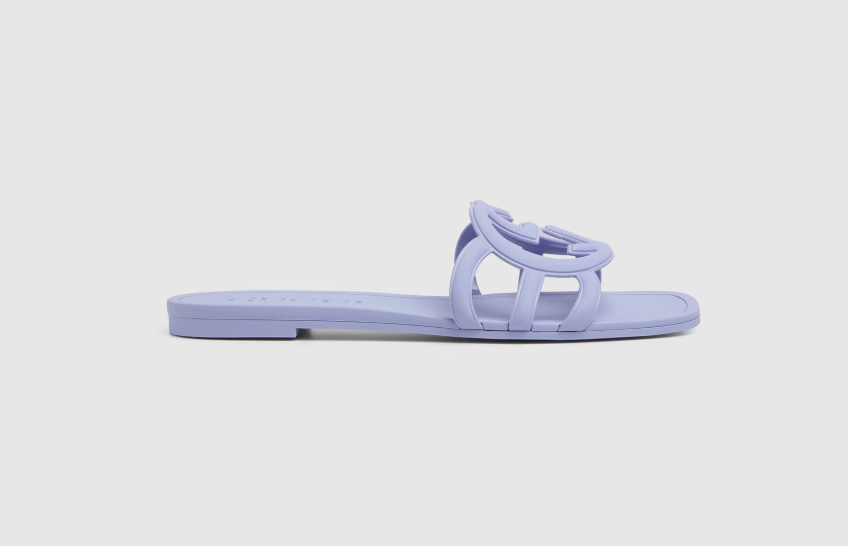 Women's Interlocking G slide sandal