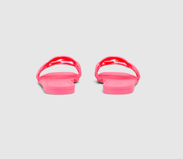 Women's Interlocking G slide sandal