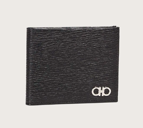 Gancini wallet with coin pocket