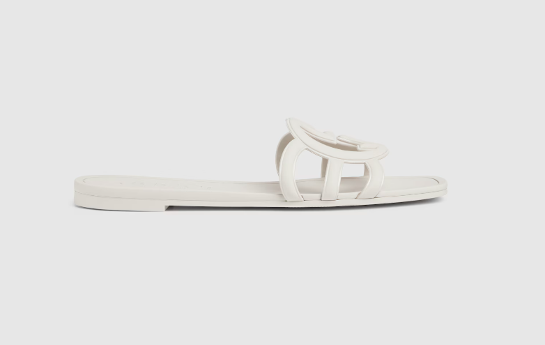 Women's Interlocking G slide sandal