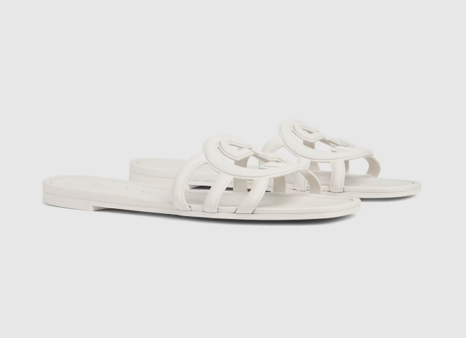 Women's Interlocking G slide sandal