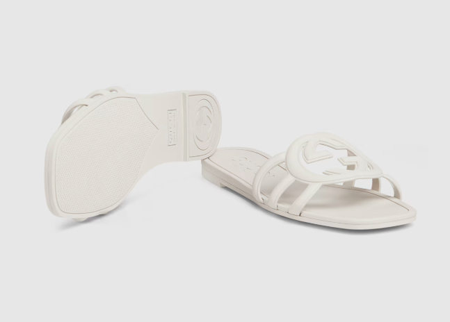 Women's Interlocking G slide sandal