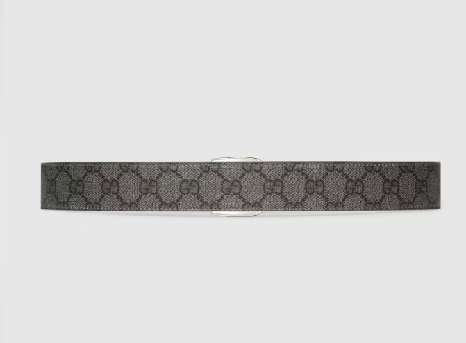 Belt with Interlocking G detail