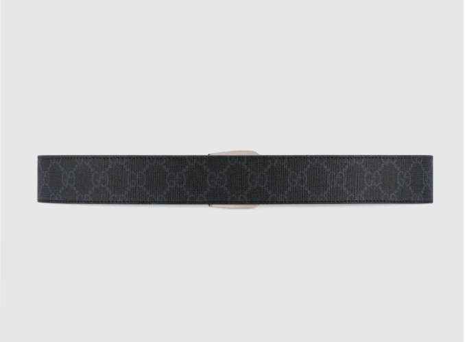 Belt with Interlocking G detail