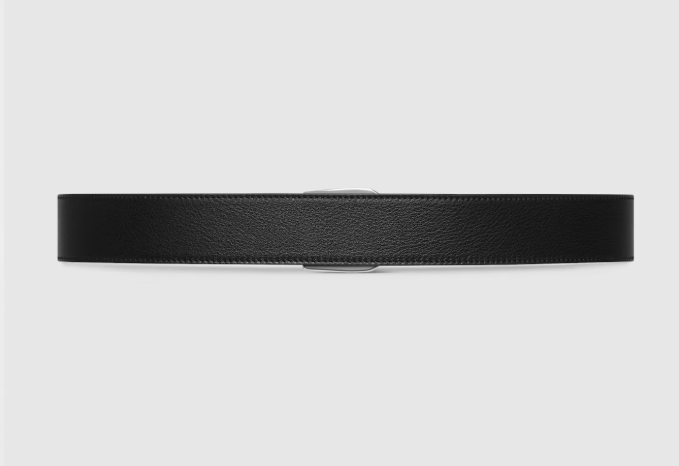 Belt with Interlocking G detail