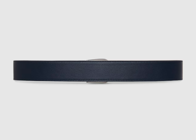 Belt with Interlocking G detail