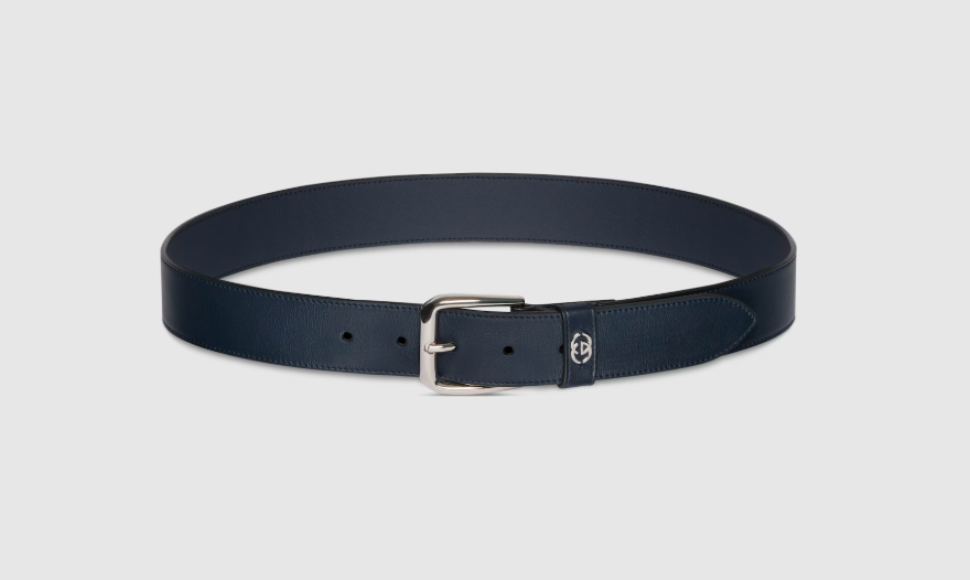 Belt with Interlocking G detail