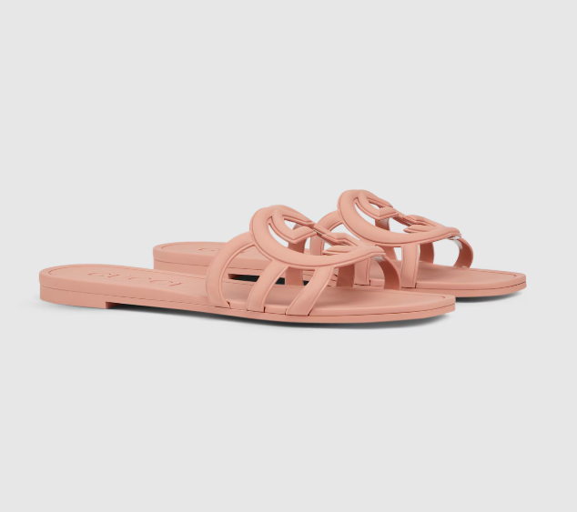Women's Interlocking G slide sandal