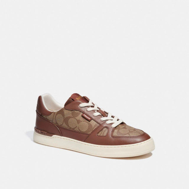 COACH Clip Court Sneaker - Saddle
