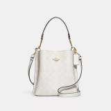 COACH Mollie Bucket Bag 22 In Signature Canvas