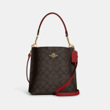 COACH Mollie Bucket Bag 22 In Signature Canvas