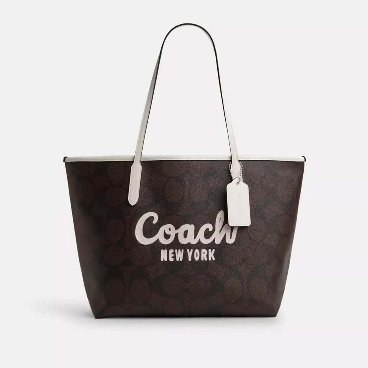 COACH City Tote Bag With Coach Graphic