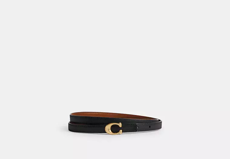 Sculpted Signature Buckle Reversible Belt, 13 Mm