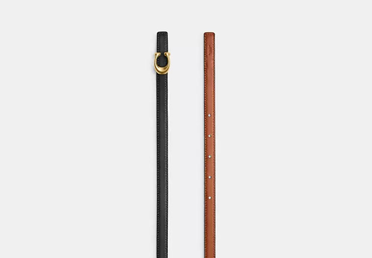 Sculpted Signature Buckle Reversible Belt, 13 Mm