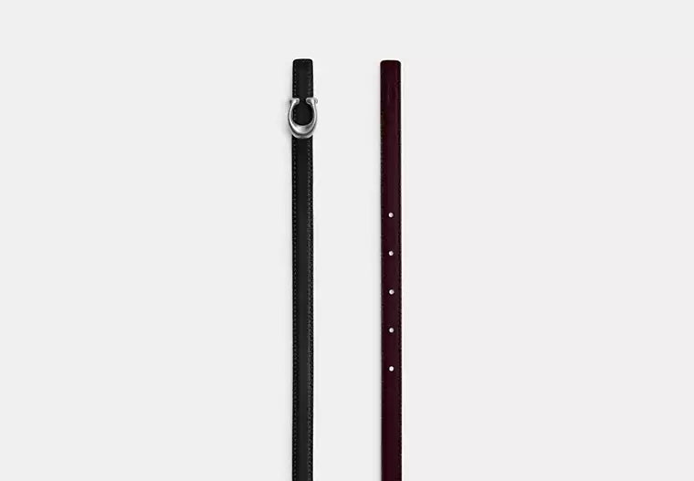 Sculpted Signature Buckle Reversible Belt, 13 Mm